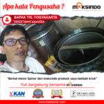 Kriuk Keripik Singkong : Produk Keripik Singkong Semakin Renyah dengan Spinner Maksindo