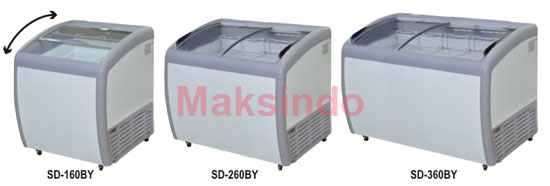 Jual Mesin Sliding Curve Glass Freezer di Yogyakarta