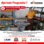 Marlia : Pembelajaran dan Pelatihan Wirausaha Kepada Siswa Lancar Berkat Mesin Continuous Band Sealer Maksindo