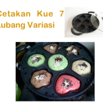 Jual Cetakan Kue 7 Lubang Variasi di Yogyakarta