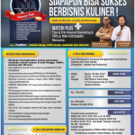 Workshop Jadi Juragan Dapur (Bisnis Kuliner) 5 Mei 2016