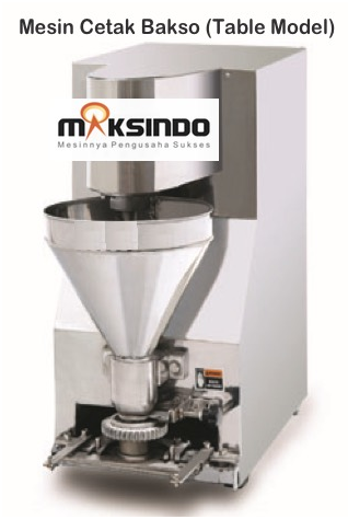 Jual Mesin Cetak Bakso Mini (Table Model) – MCB-200B di Yogyakarta