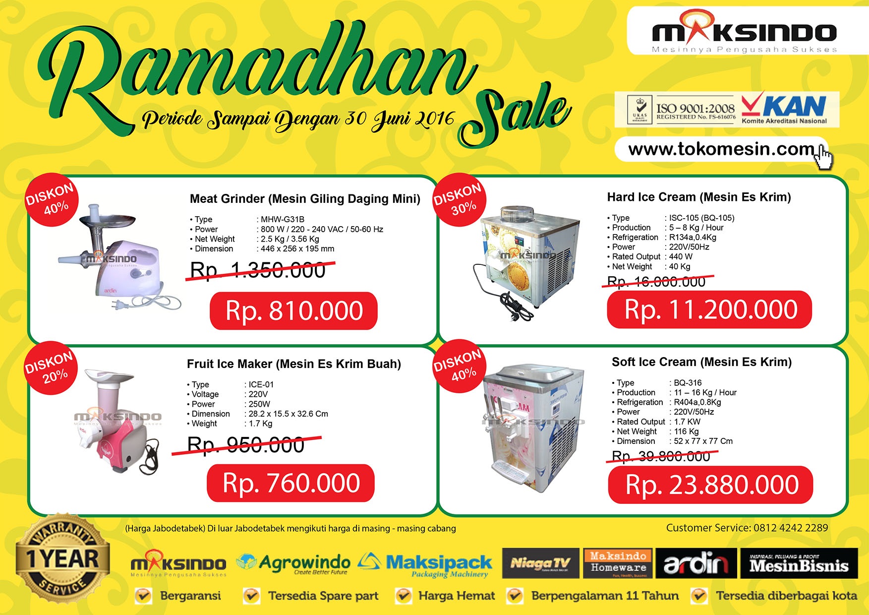 Up to 40 % PROMO RAMADHAN SALE