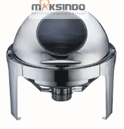 Jual Chafing Dish Bentuk Bulat (Round Roll) 6 Liter di Yogyakarta