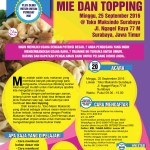 Training Usaha Mie dan Toping di Surabaya, 25 September 2016