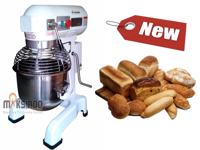 Jual Mesin Mixer Planetary 20 Liter NEW High Quality (MKS-BK20M) di Yogyakarta