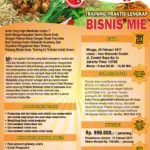 Training Usaha Mie di Condet, 26 Februari 2017