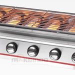 Jual Pemanggang BBQ Stainless (gas) 6 Tungku di Yogyakarta