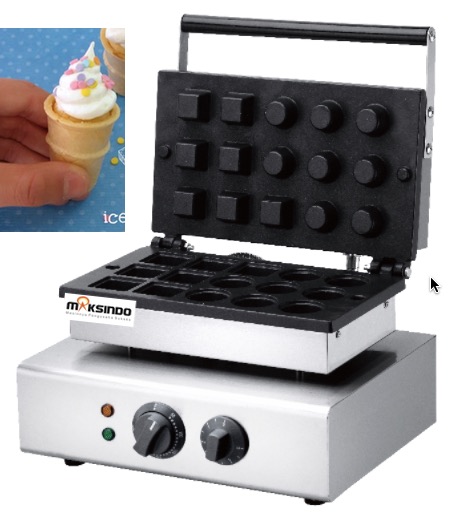 Jual Mesin Cetak Cone Es Krim Mini (CIC12) di Yogyakarta