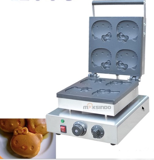 Jual Mesin Cetak Kue/Waffle Bentuk Hello Kity (Kitty1) di Yogyakarta