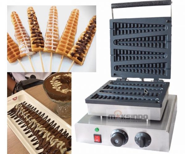 Jual Mesin Waffle Bentuk Stick Lolly (LL40) di Yogyakarta