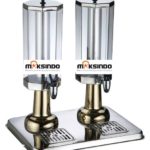 Jual Jus Dispenser Octagonal 2 Tabung  (DSP32) di Yogyakarta