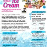 Training Usaha Ice Cream, 1 Oktober 2017