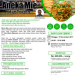 Training Usaha Aneka Mie dan Toping, 19 November 2017