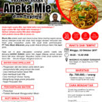 Training Usaha Aneka Mie dan Toping, 22 Oktober 2017
