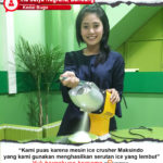 Kedai Bugo : Usaha Saya Lancar Dengan Mesin Ice Crusher Maksindo
