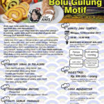 Training Usaha Bolu Gulung Motif, 12 November 2017