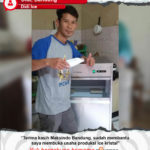 Didi Ice : Terbantu Dalam Usaha Produksi Ice Kristal Dengan Mesin Ice Cube Maksindo