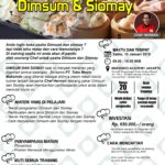 Training Usaha Dimsum dan Siomay, 13 Januari 2018