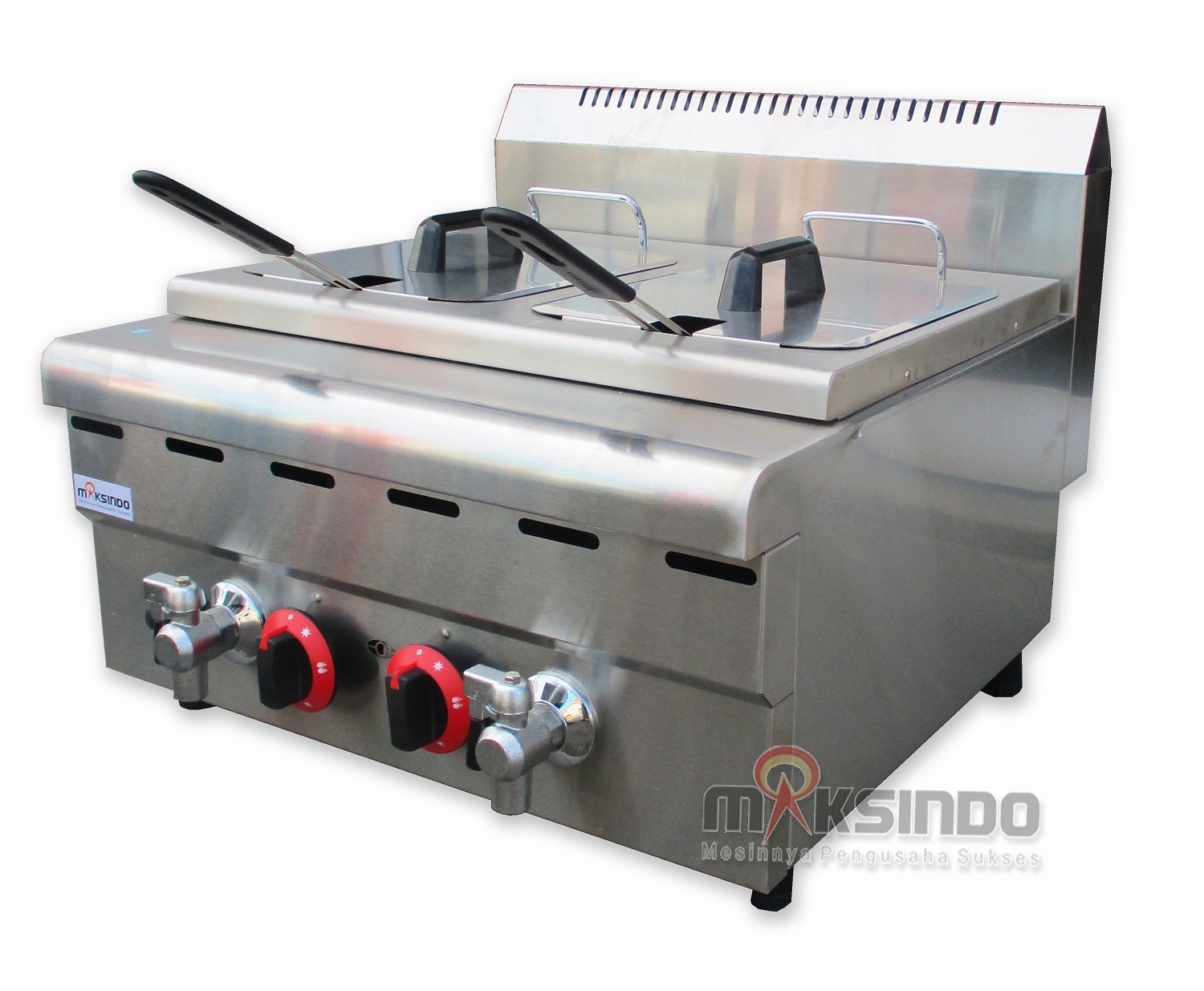 Jual Counter Top 2-Tank 2-Basket Gas Fryer di Yogyakarta