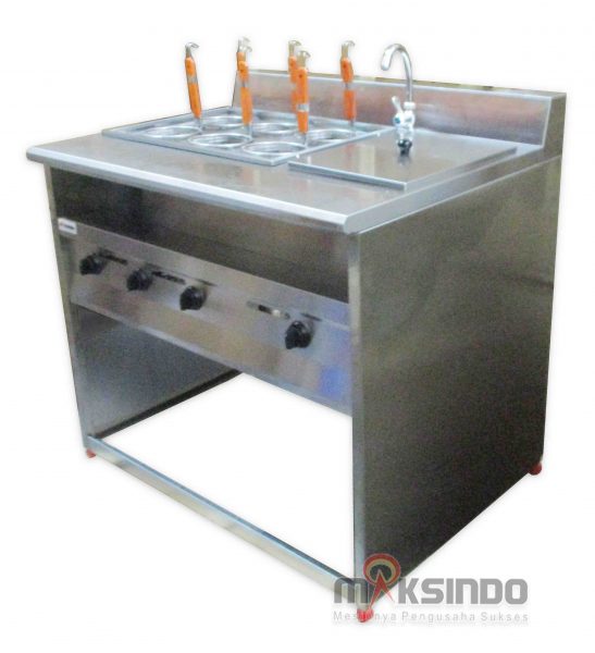 Jual Gas Pasta Cooker With Bain Marie (6 Baskets) MKS-PCBM6 di Yogyakarta