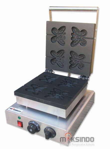 Jual Mesin Butterfly Shaped Waffle Maker (MKS-BFLYW12) di Yogyakarta