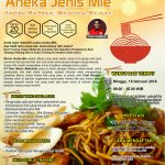 Training Usaha Aneka Mie dan Toping, 18 Februari 2018