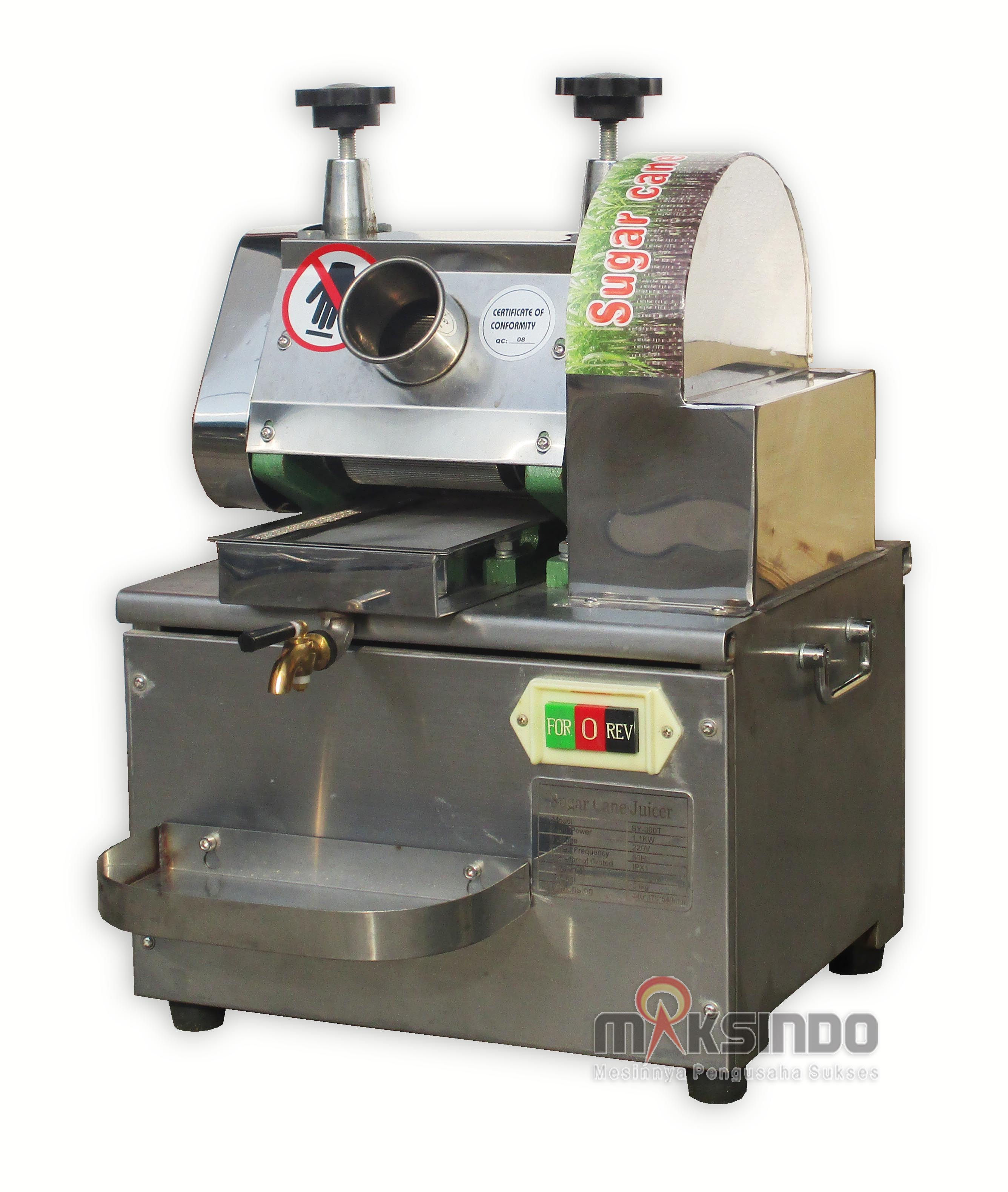 Jual Mesin Pemeras Tebu Listrik (MKS-TB300) di Yogyakarta