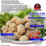 Training Usaha Aneka Bakso dan Toping, 14 Juli 2018