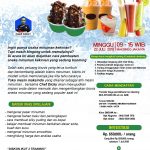 Training Usaha Aneka Minuman Kekinian, 22 Juli 2018