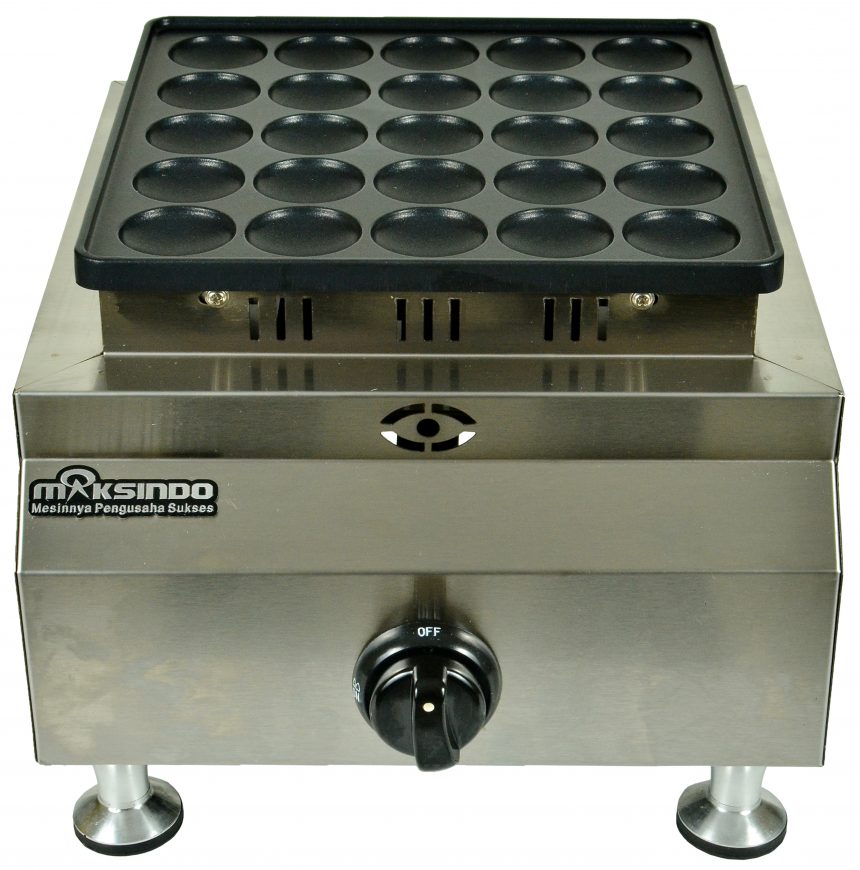 Jual Mesin Mini Pancake Poffertjes Gas 25 Lubang MPC25 di Yogyakarta