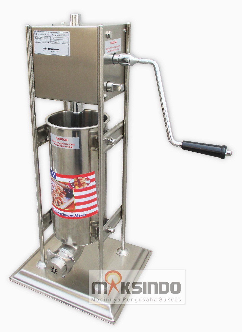 Jual Mesin Pencetak Churros MKS-CRS05 di Yogyakarta