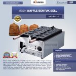Jual Mesin Waffle Bentuk Bell (MKS-BELL5) di Yogyakarta