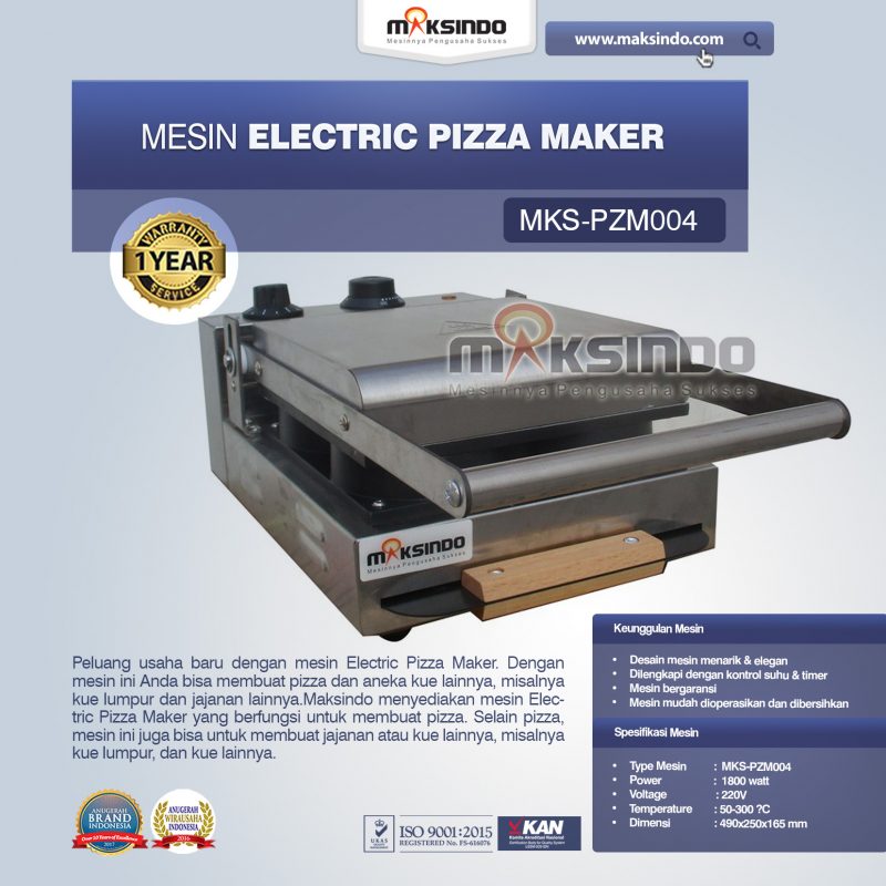 Jual Electric Pizza Maker MKS-PZM004 di Yogyakarta