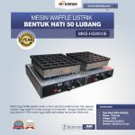 Jual Listrik Waffle Bentuk Hati 50 Lubang MKS-HSW50E di Yogyakarta