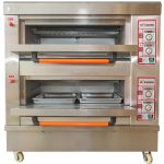 Jual Mesin Oven Roti Gas 2 Rak 4 Loyang (GO24) di Yogyakarta