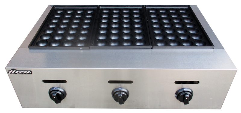 Jual Mesin Takoyaki Gas (84 Lubang) di Yogyakarta