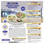 Training Cerdas Membuat Bakso Nusantara, Sabtu 14 Maret 2020 Training Cerdas Membuat Bakso Nusantara, Sabtu 14 Maret 2020