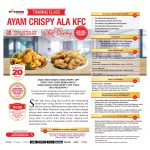 Training Class Ayam Crispy Ala KFC Minggu, 29 Maret 2020