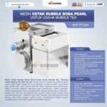 Jual Mesin Cetak Bubble Boba Pearl Untuk Usaha Bubble Tea di Yogyakarta