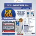 Jual Mesin Cabinet Rice Mill AGR-RM220 di Yogyakarta