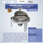 Jual Chafing Dish Bentuk Bulat (Round Roll) 6 Liter di Yogyakarta