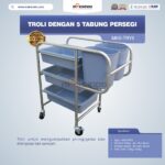 Jual Troli Dengan 5 Tabung Persegi MKS-TRY5 di Yogyakarta