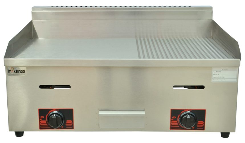 Jual Pemanggang Griddle Flat-Grooved Gas (GG722) di Yogyakarta